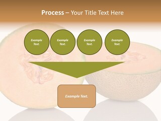 Summer White Background Ripe PowerPoint Template