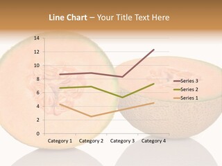 Summer White Background Ripe PowerPoint Template