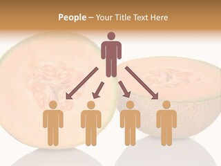 Summer White Background Ripe PowerPoint Template