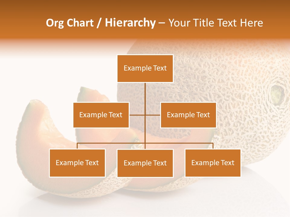 Natural Fruit White Background PowerPoint Template