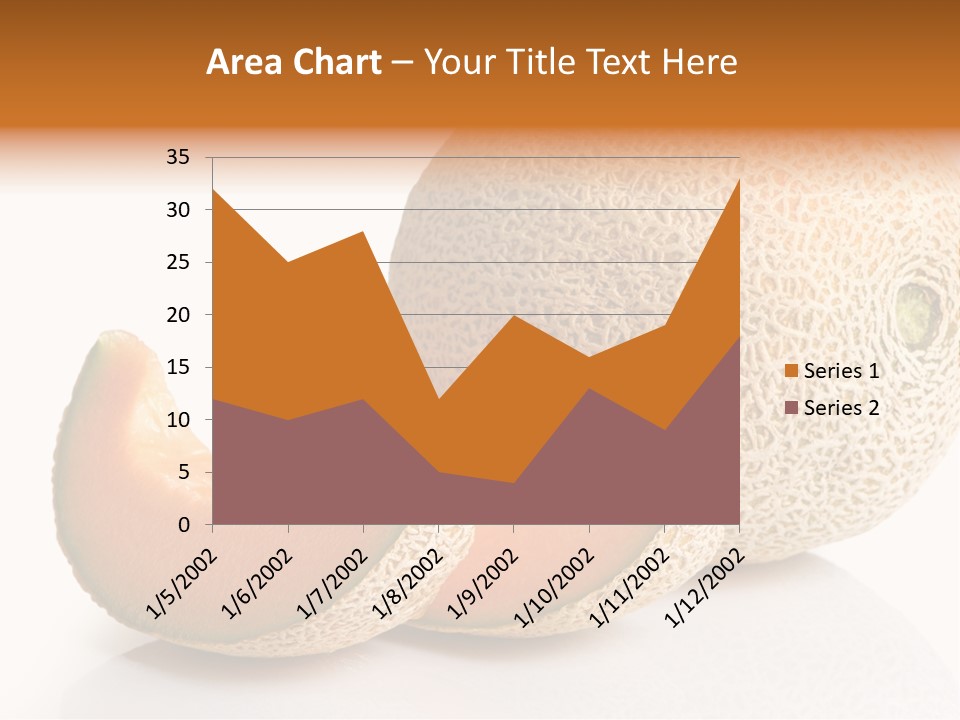 Natural Fruit White Background PowerPoint Template