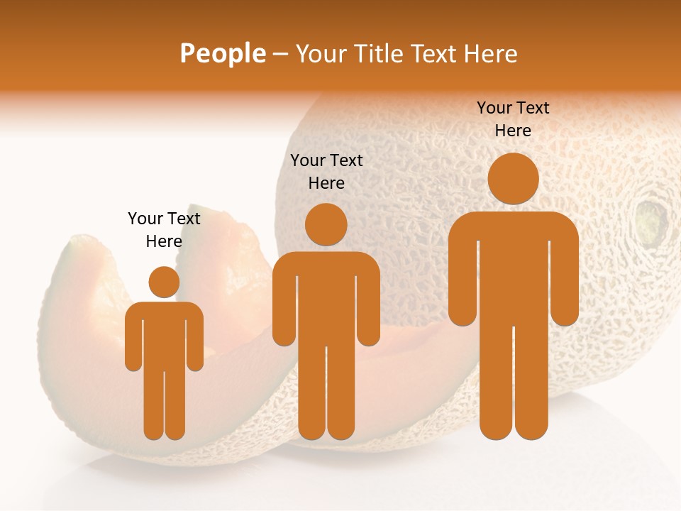 Natural Fruit White Background PowerPoint Template