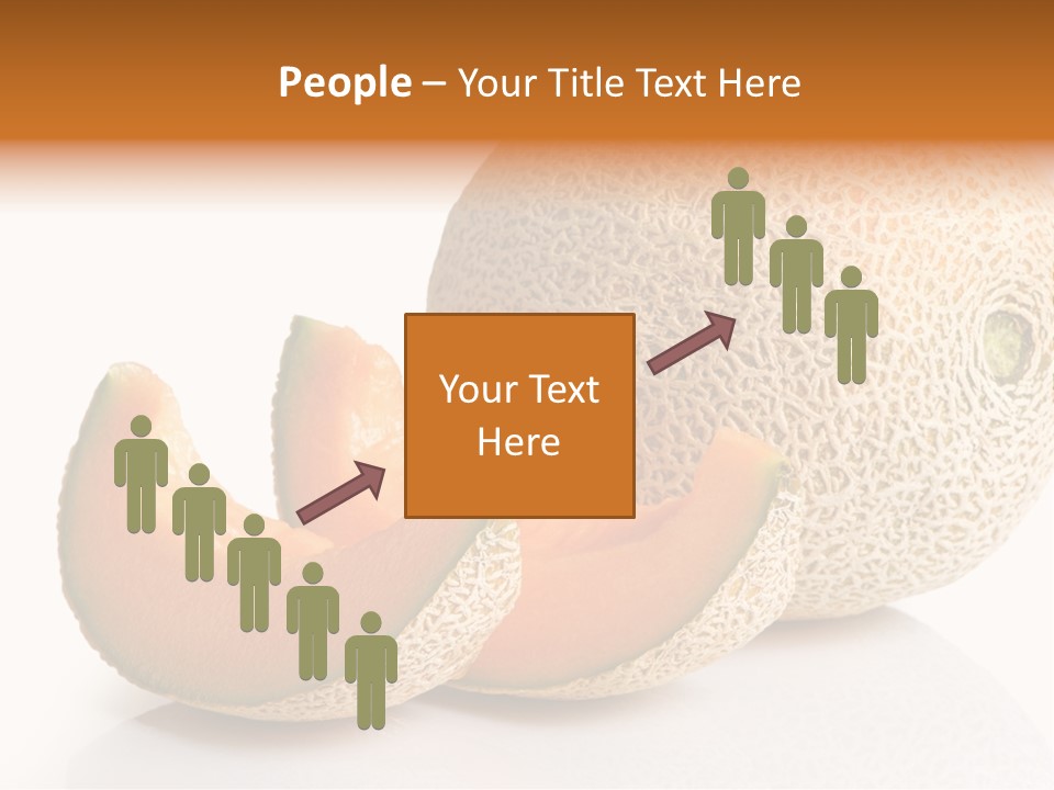 Natural Fruit White Background PowerPoint Template