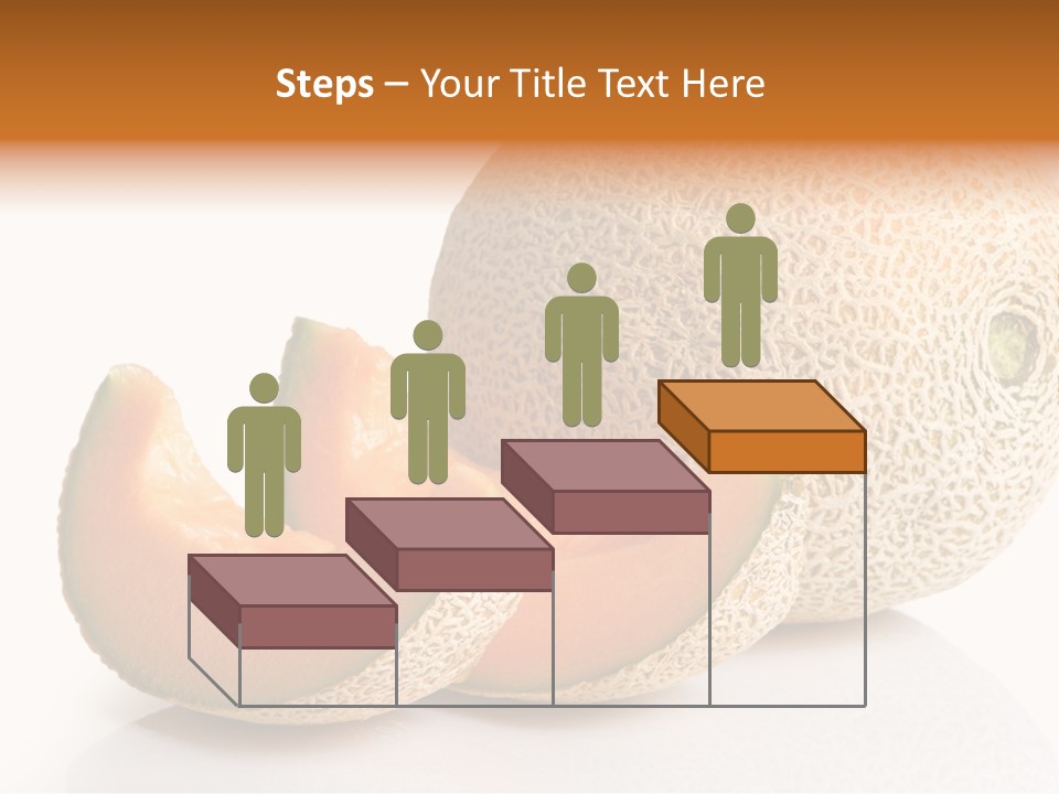 Natural Fruit White Background PowerPoint Template