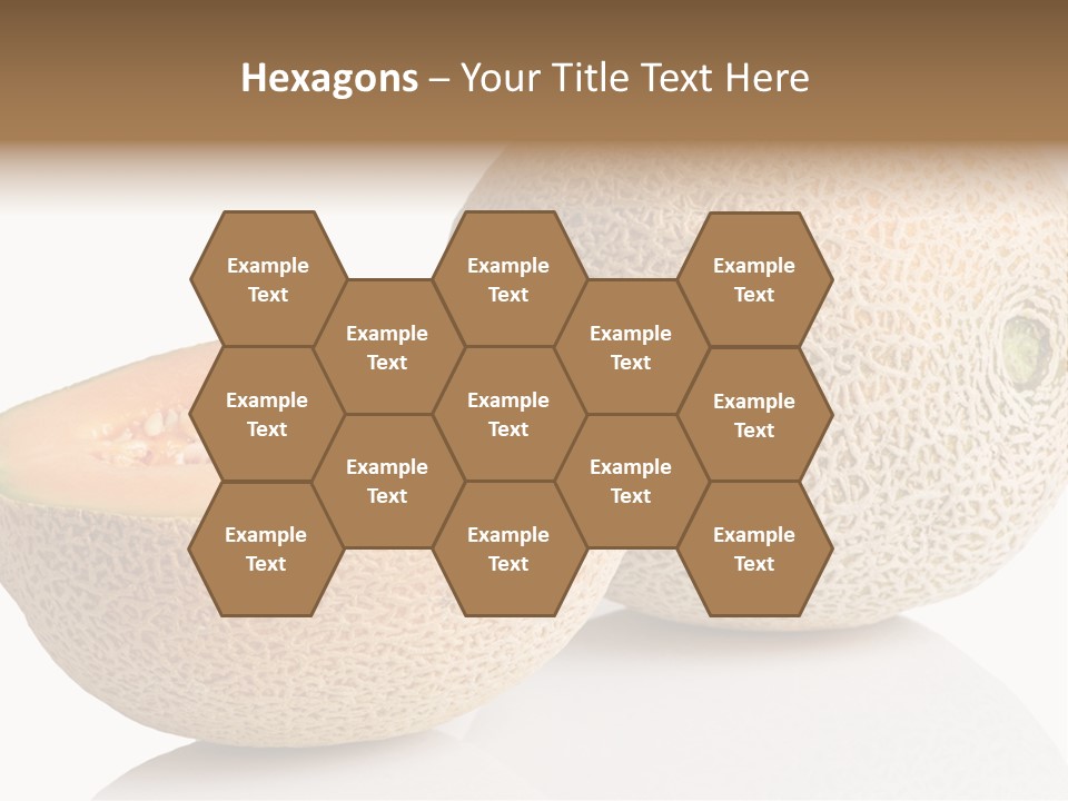 Raw Fruit Reflection PowerPoint Template