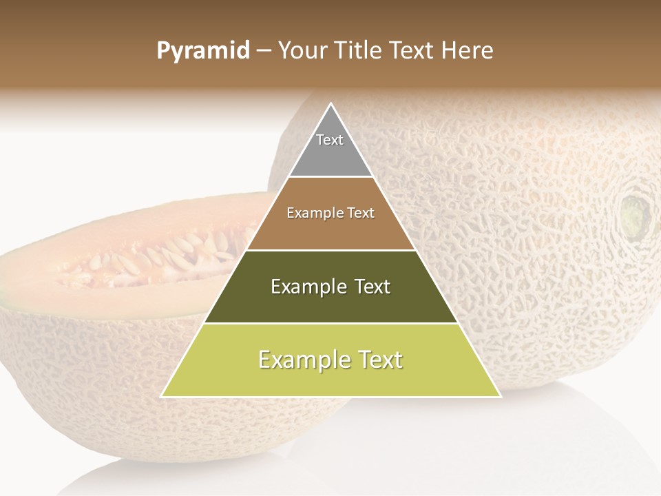 Raw Fruit Reflection PowerPoint Template