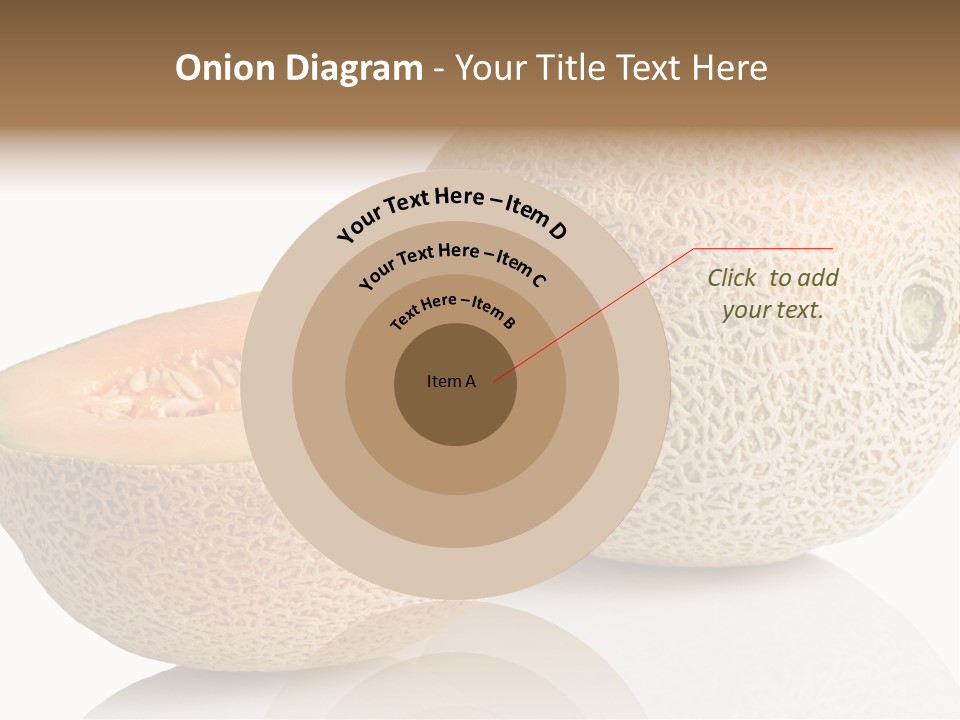 Raw Fruit Reflection PowerPoint Template