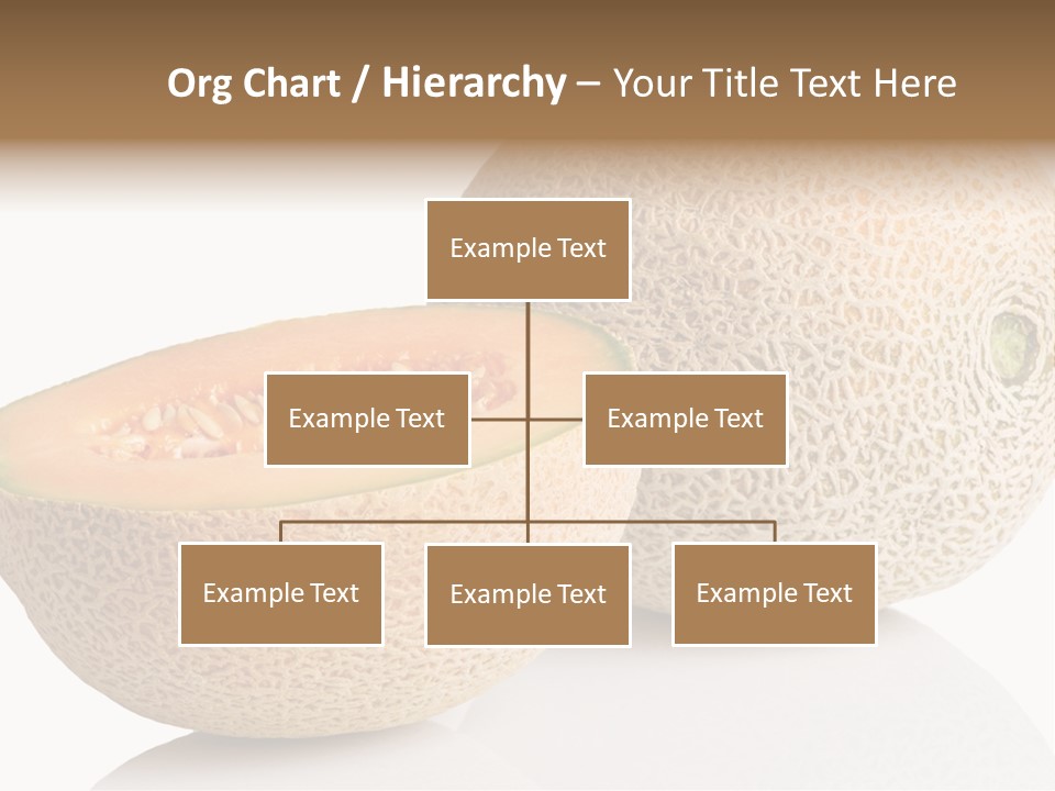 Raw Fruit Reflection PowerPoint Template