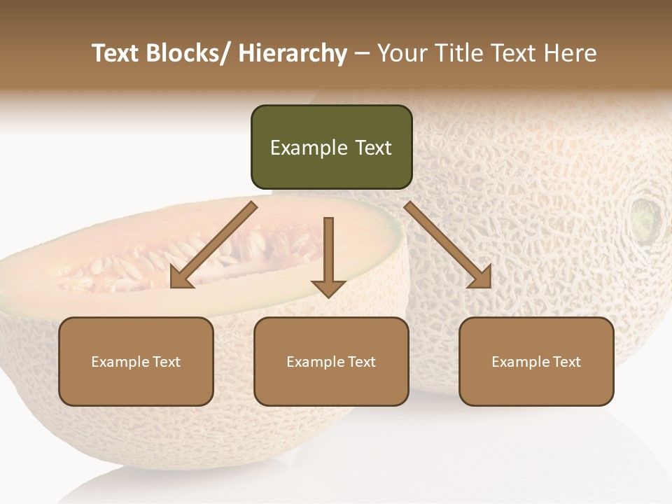 Raw Fruit Reflection PowerPoint Template