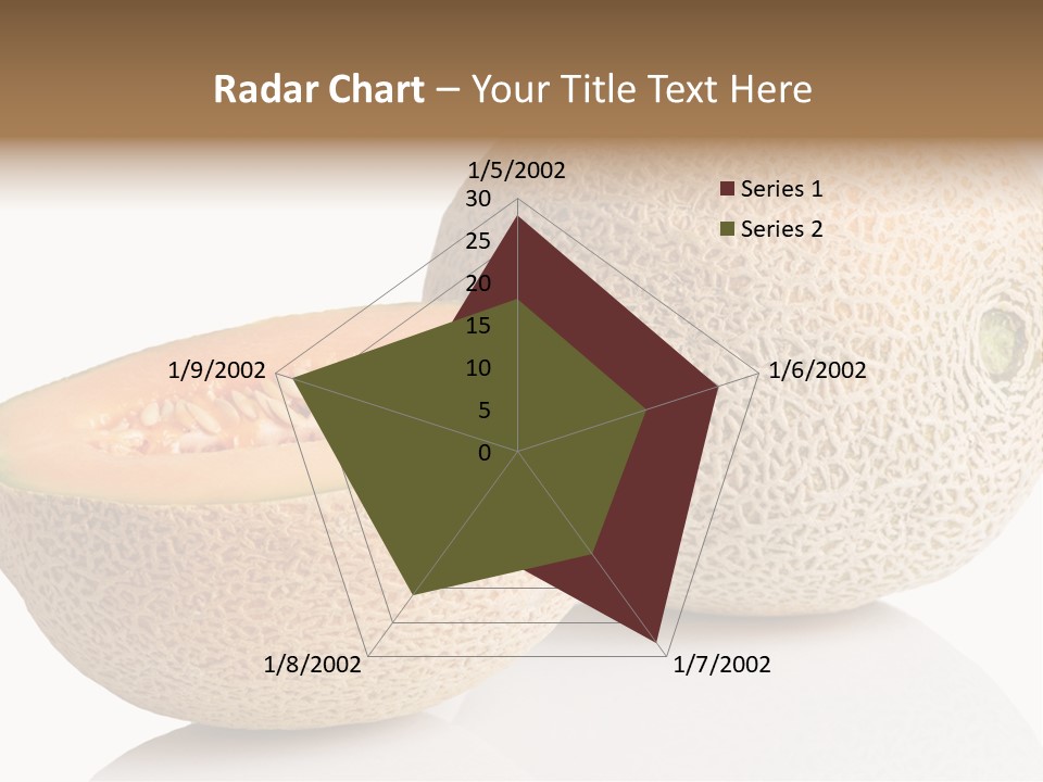 Raw Fruit Reflection PowerPoint Template