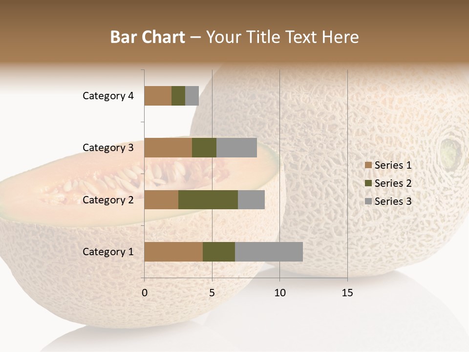 Raw Fruit Reflection PowerPoint Template