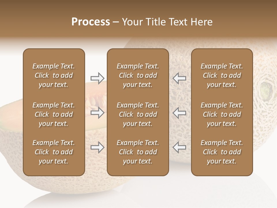 Raw Fruit Reflection PowerPoint Template
