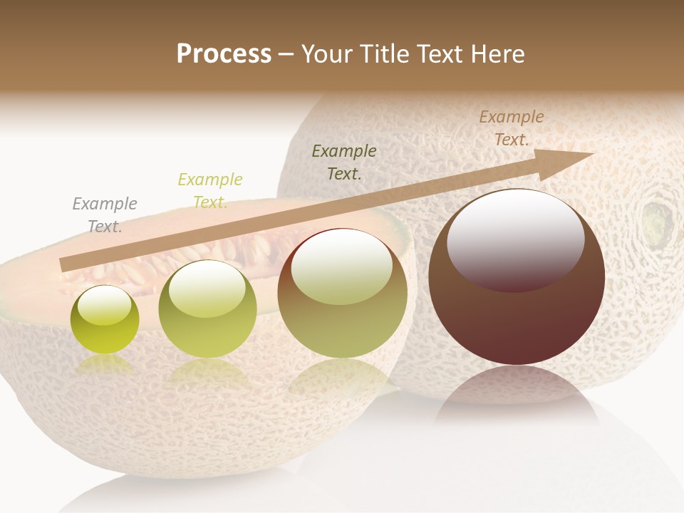 Raw Fruit Reflection PowerPoint Template