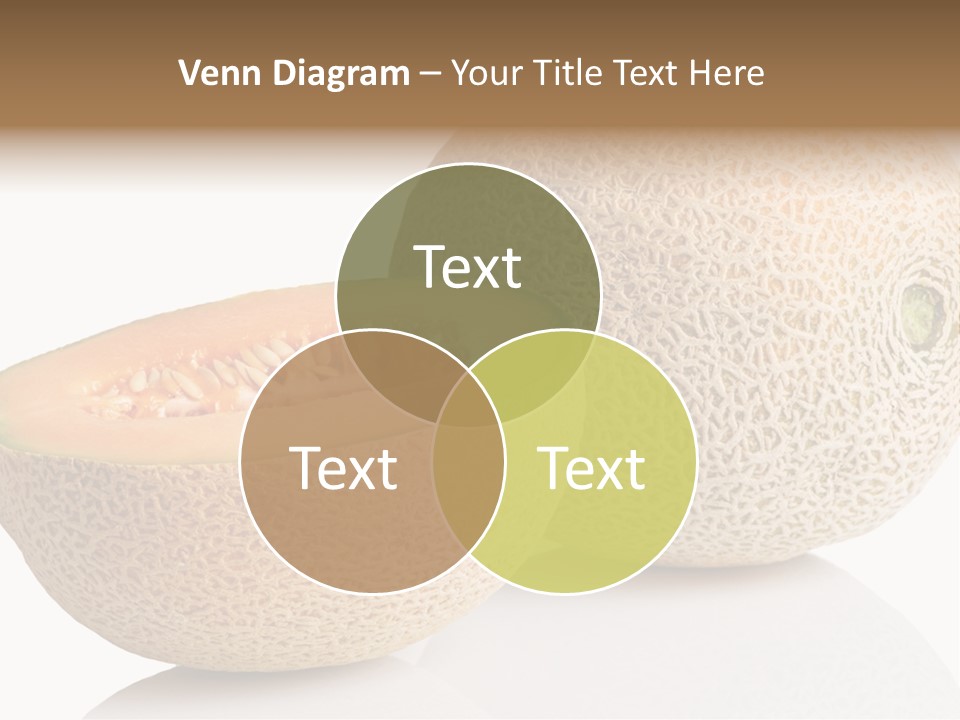 Raw Fruit Reflection PowerPoint Template