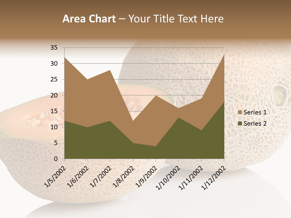 Raw Fruit Reflection PowerPoint Template