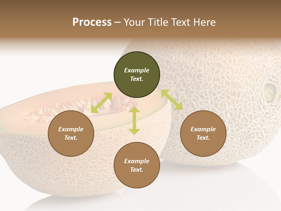 Raw Fruit Reflection PowerPoint Template