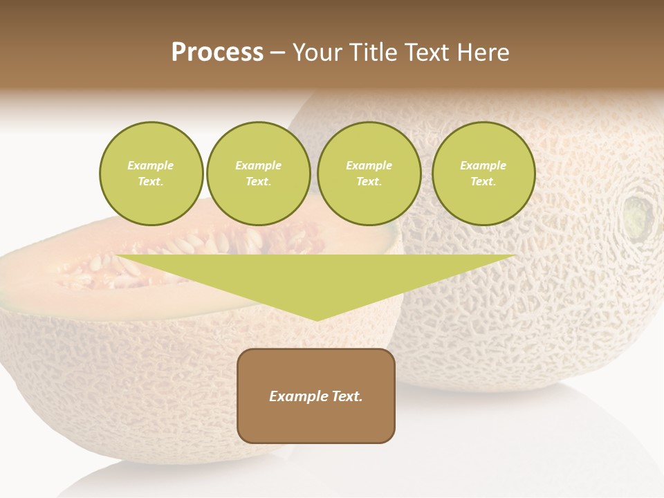 Raw Fruit Reflection PowerPoint Template