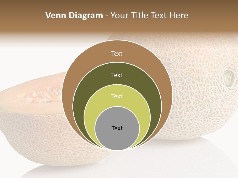 Raw Fruit Reflection PowerPoint Template