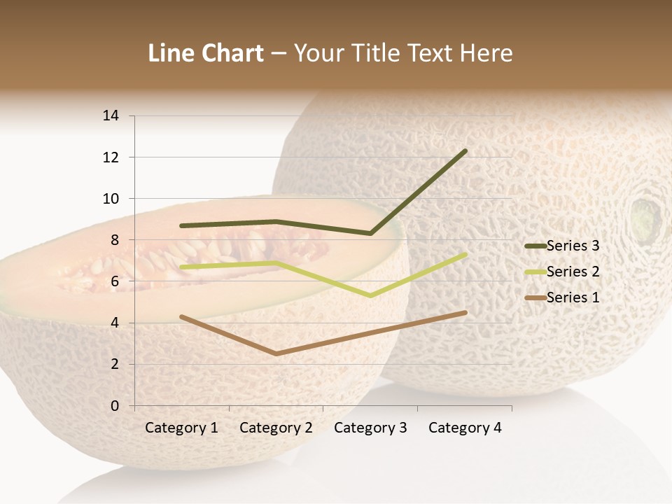 Raw Fruit Reflection PowerPoint Template