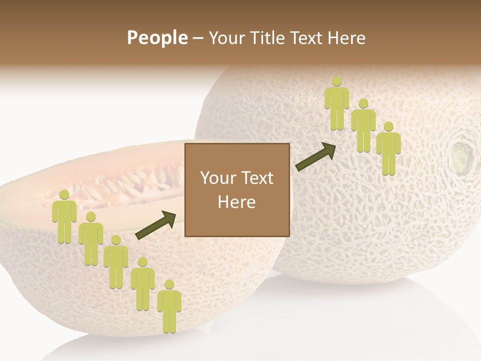 Raw Fruit Reflection PowerPoint Template