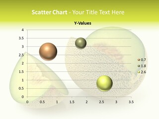 Healthy Ripe Cantaloupe PowerPoint Template