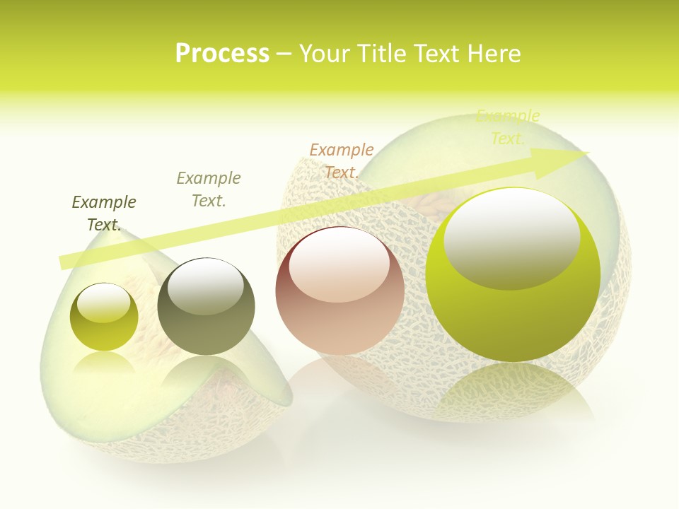 Healthy Ripe Cantaloupe PowerPoint Template