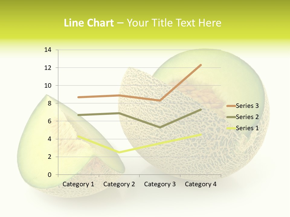Healthy Ripe Cantaloupe PowerPoint Template