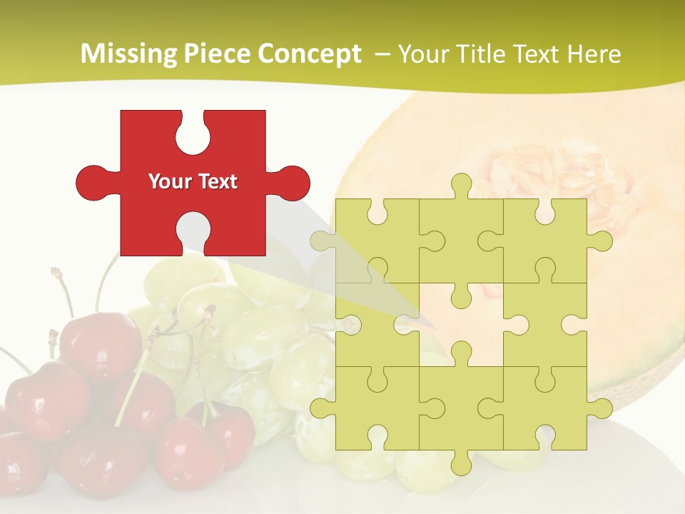 Nutritious Delicious Fruit PowerPoint Template