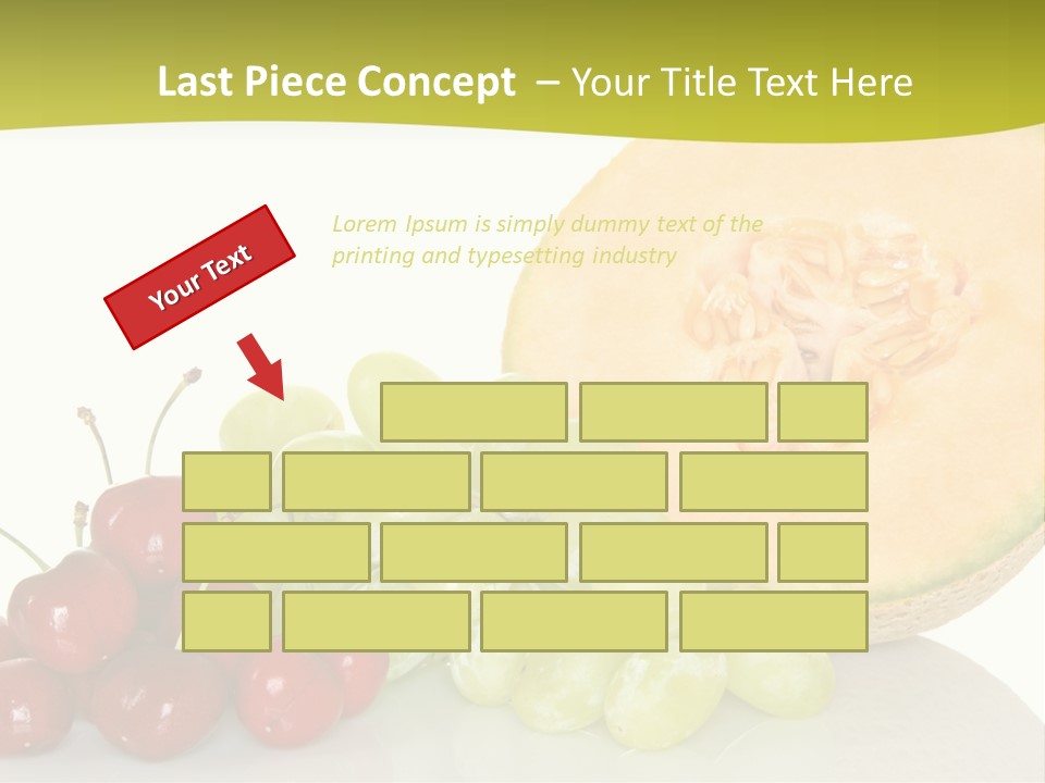 Nutritious Delicious Fruit PowerPoint Template