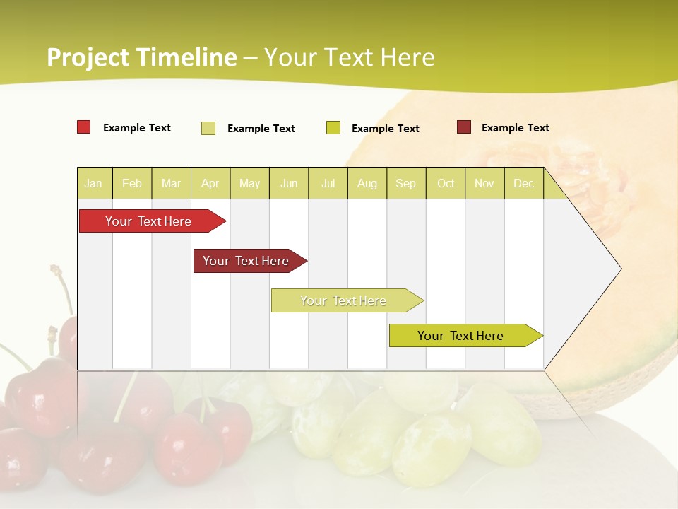 Nutritious Delicious Fruit PowerPoint Template