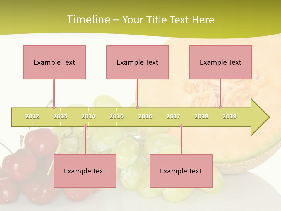 Nutritious Delicious Fruit PowerPoint Template