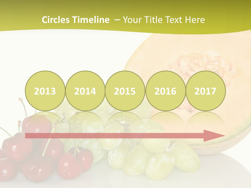 Nutritious Delicious Fruit PowerPoint Template