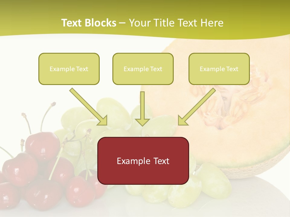 Nutritious Delicious Fruit PowerPoint Template
