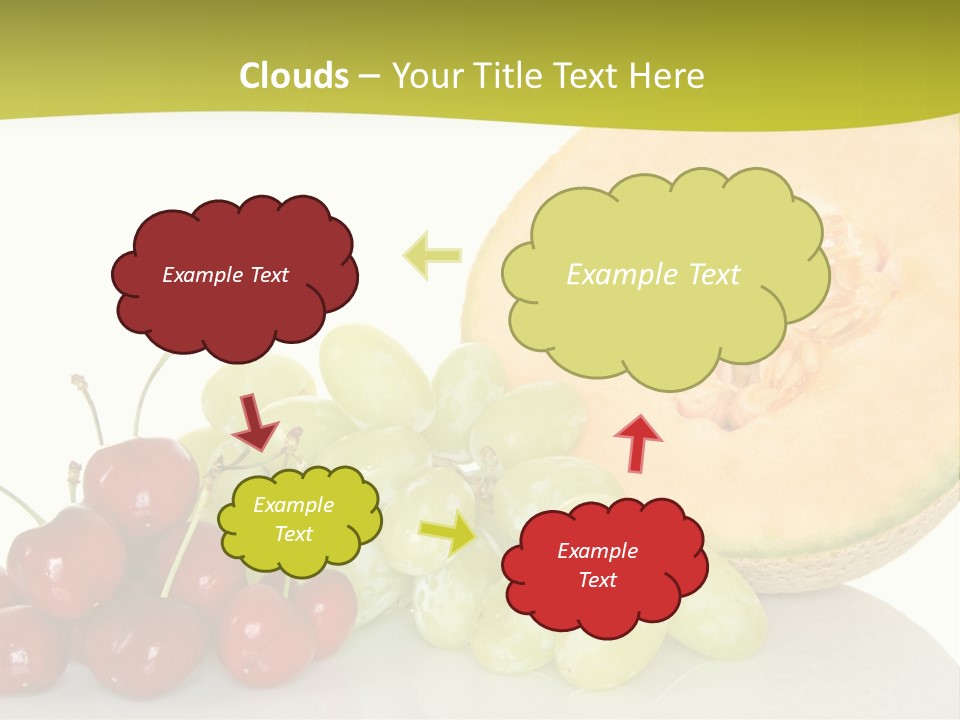 Nutritious Delicious Fruit PowerPoint Template
