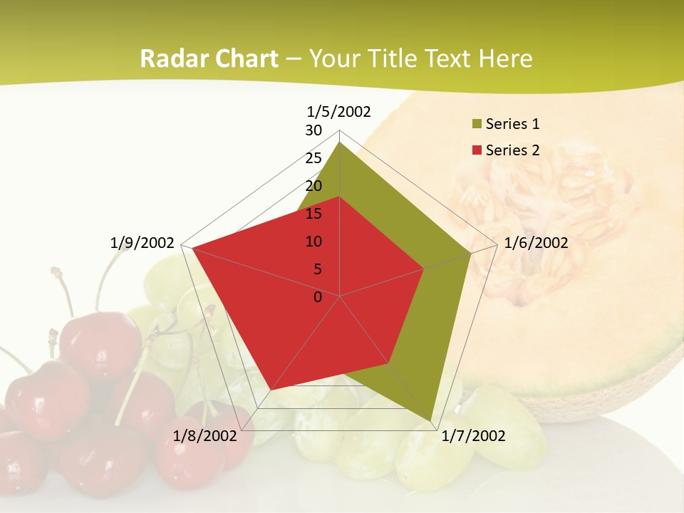 Nutritious Delicious Fruit PowerPoint Template