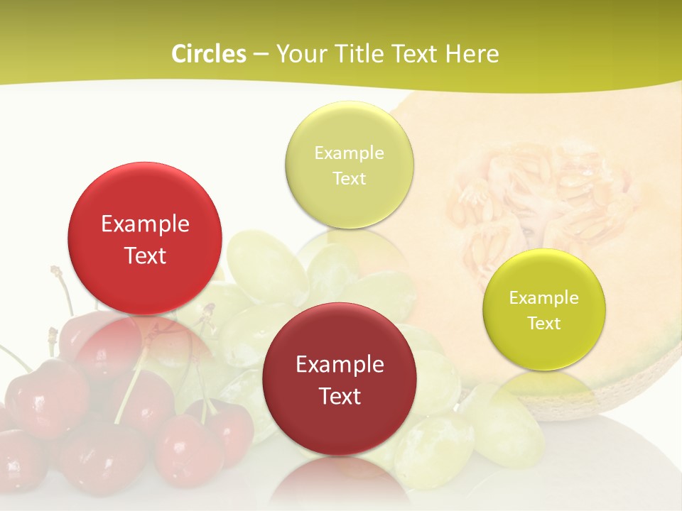 Nutritious Delicious Fruit PowerPoint Template