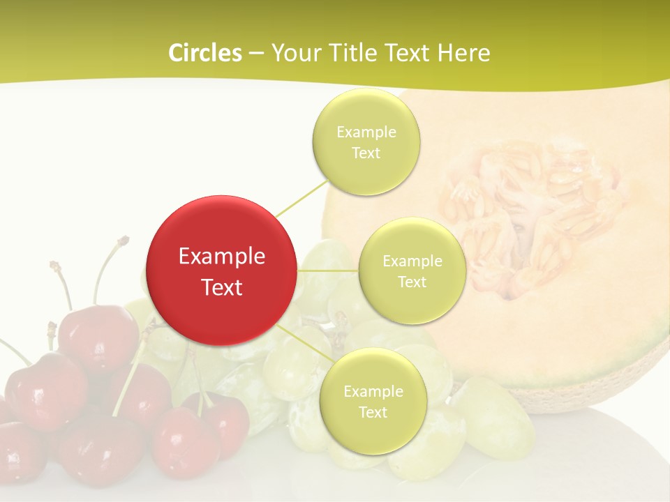 Nutritious Delicious Fruit PowerPoint Template