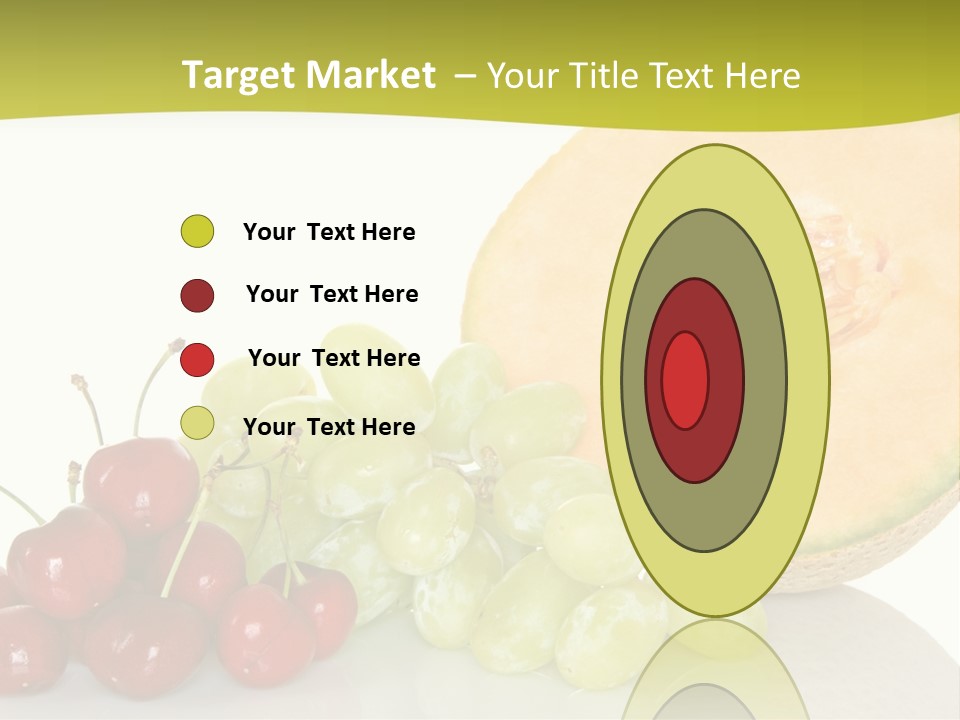 Nutritious Delicious Fruit PowerPoint Template