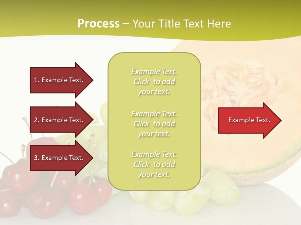 Nutritious Delicious Fruit PowerPoint Template