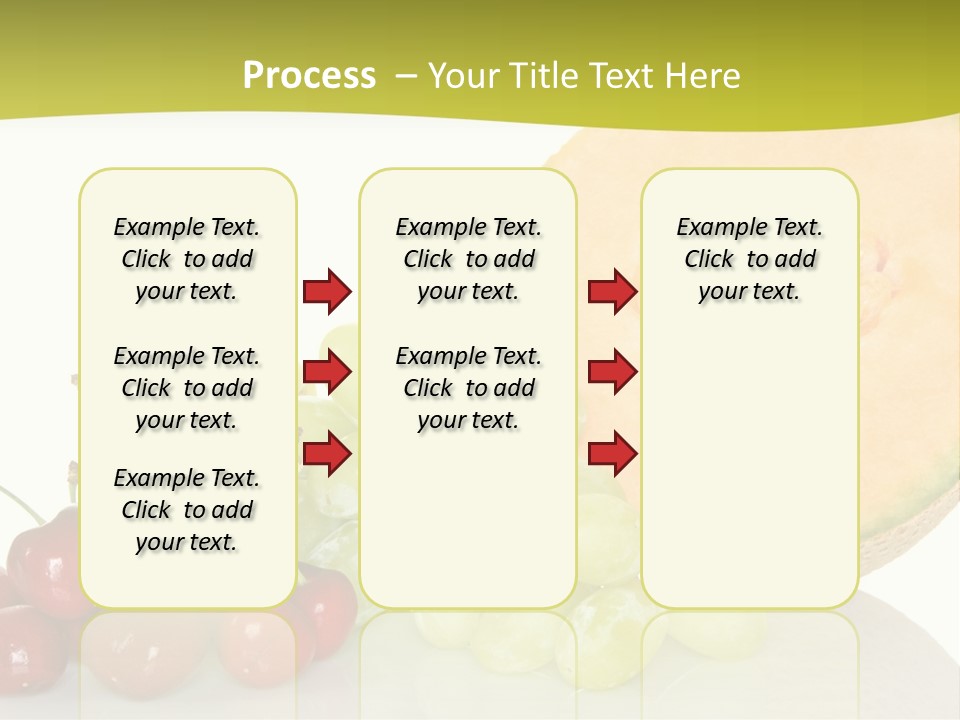 Nutritious Delicious Fruit PowerPoint Template