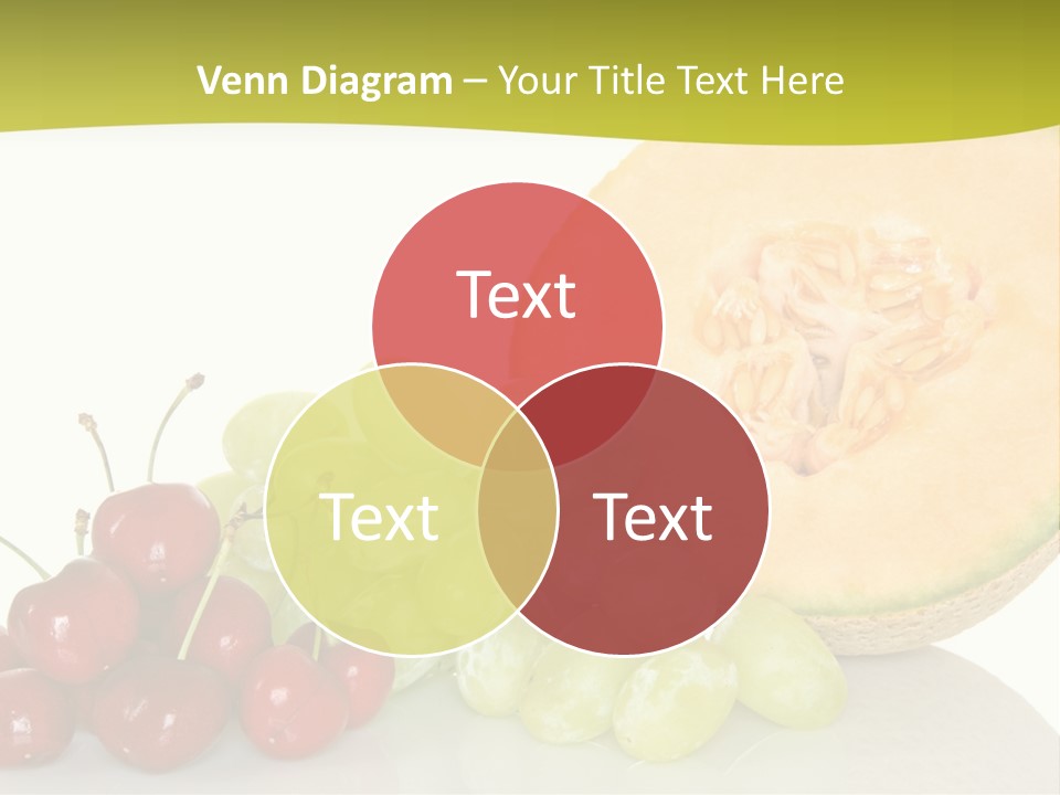 Nutritious Delicious Fruit PowerPoint Template