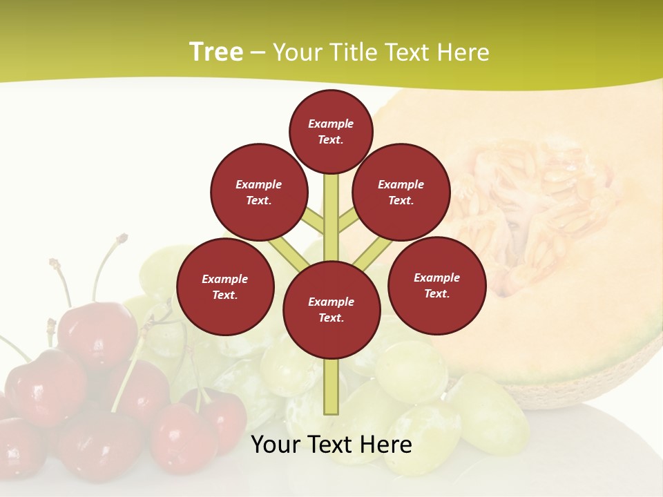 Nutritious Delicious Fruit PowerPoint Template