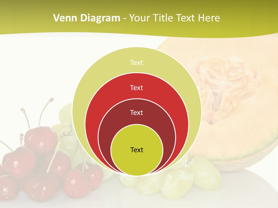 Nutritious Delicious Fruit PowerPoint Template
