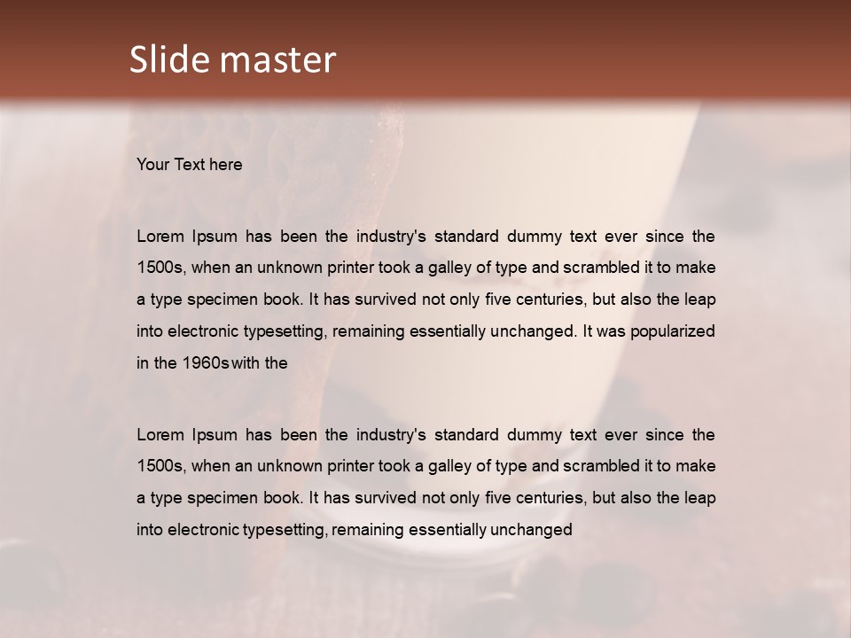 Decoration Presentation Fresh PowerPoint Template