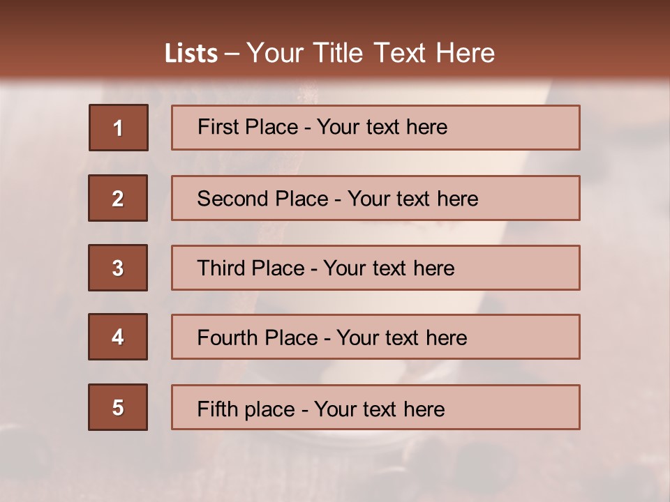 Decoration Presentation Fresh PowerPoint Template