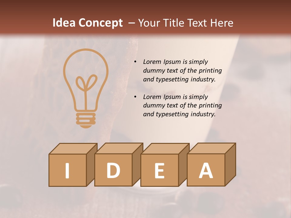 Decoration Presentation Fresh PowerPoint Template