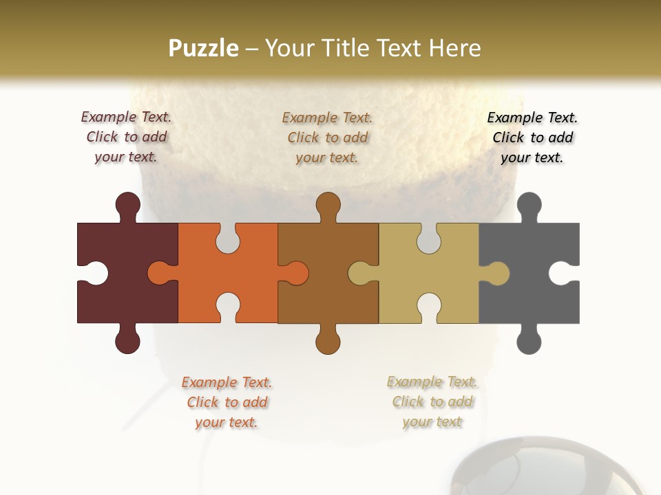 Health Meal Tiramisu PowerPoint Template