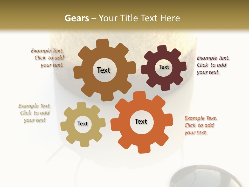 Health Meal Tiramisu PowerPoint Template