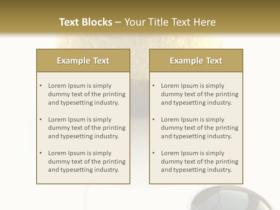 Health Meal Tiramisu PowerPoint Template