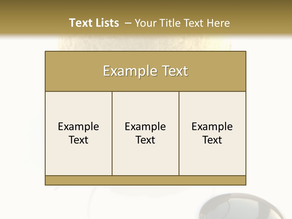 Health Meal Tiramisu PowerPoint Template